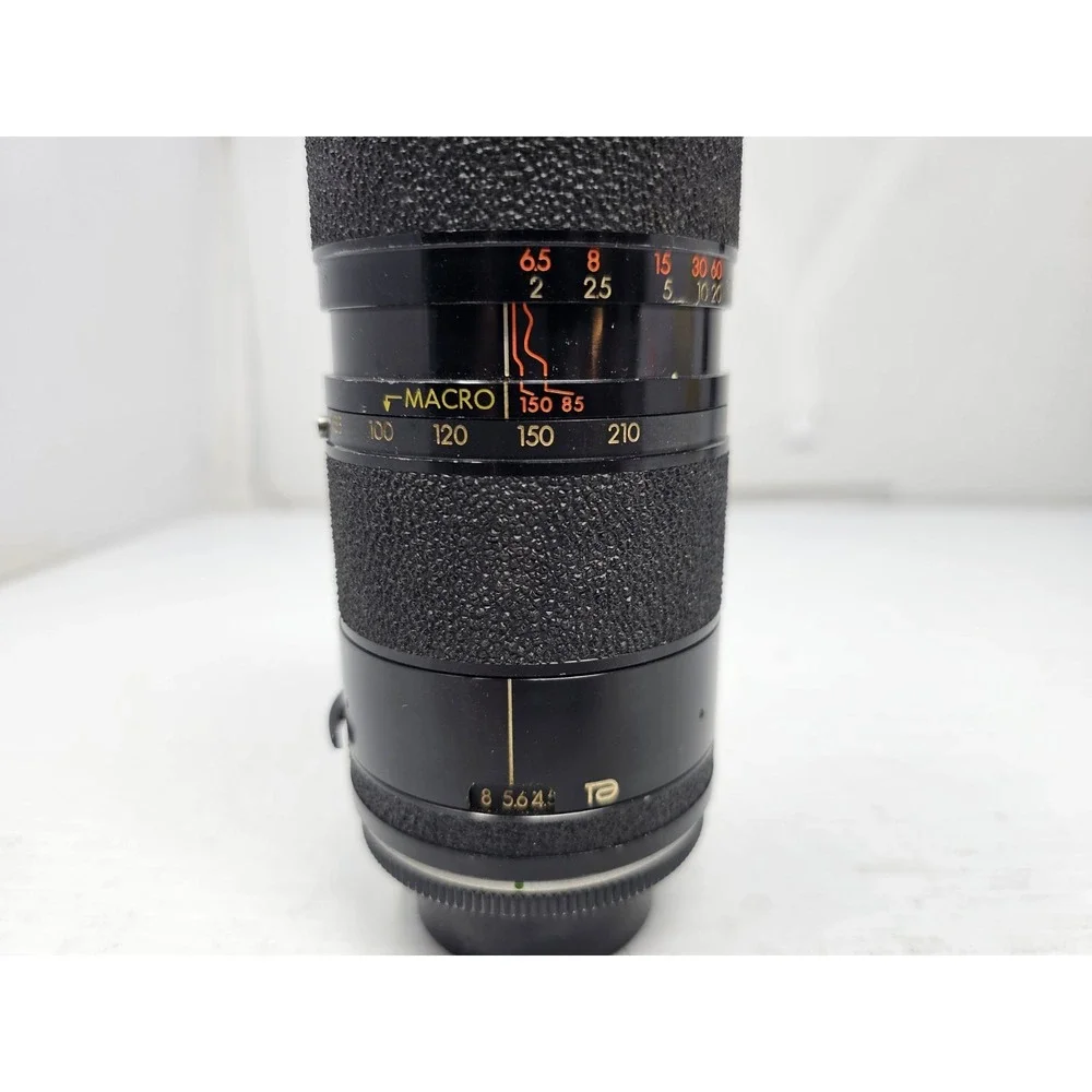 Tamron Zoom Macro Camera Lens. 1:4.5 / f=85-210mm /‎ 55mm For Pentax